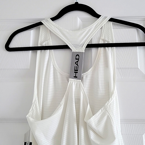 HEAD White Active Tank Top, Size Medium - Picture 4 of 7